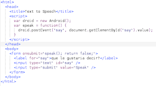 html con javascript speech.html